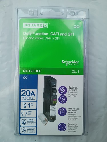 Square qo120dfc 20a - d, pole
