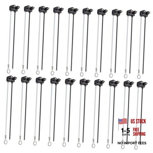 Two prong wire pigtail plug - prong,
